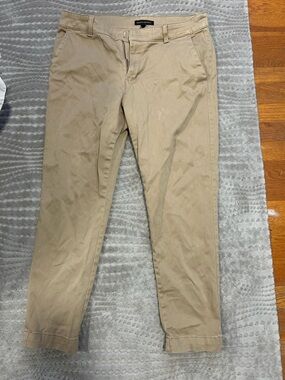 Banana Republic Khaki/Tan Straight Chinos